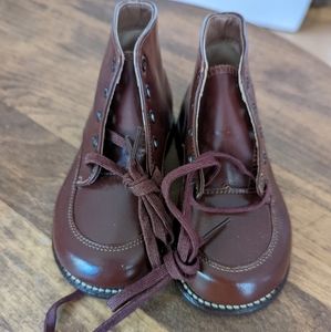 VINTAGE toddler LEATHER boots